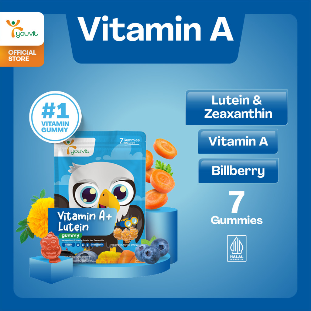 You Youvit Kids Vitamin A + Lutein Gummy