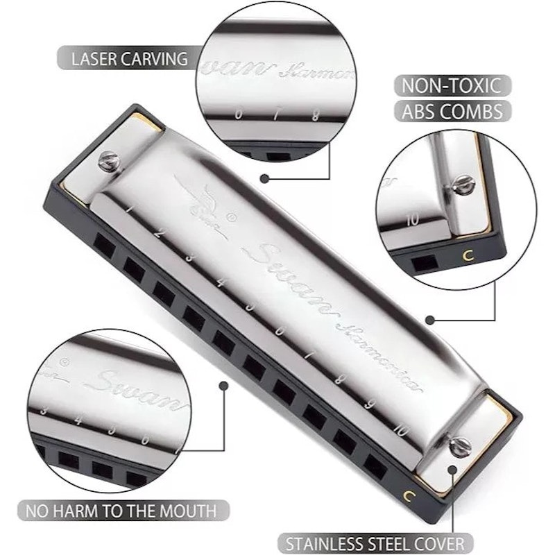 Swan Harmonica 3