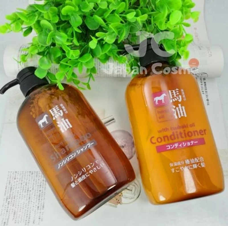 Kumano Yushi Horse Oil Shampoo 5