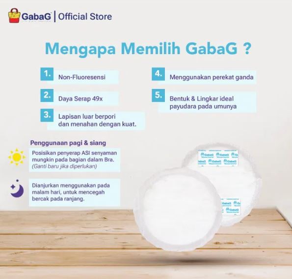 Gabag Indonesia Gabag Breastpad Classic