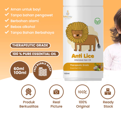 BabyMizu Naturals Indonesia Babymizu Anti Lice Intensive Hair Oil
