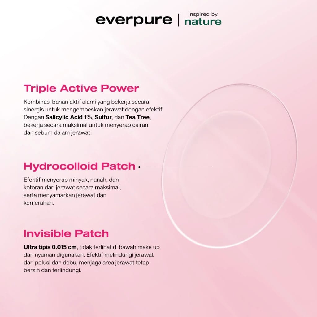 Natura Deca Kosmetika Everpure Sul-pure Invisible Acne Patch