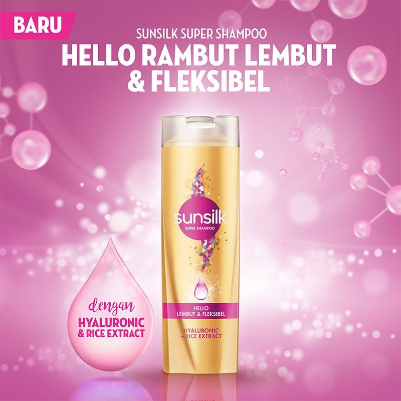 Unilever Indonesia Sunsilk Super Shampoo Hello Lembut & Fleksibel