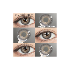 Eyeshare Softlens Minus -7.00 OMG Grey