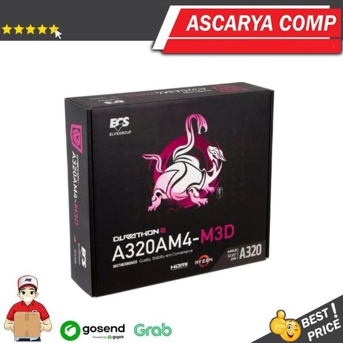 Elitegroup Computer System ECS Durathon Motherboard A320AM4-M3D