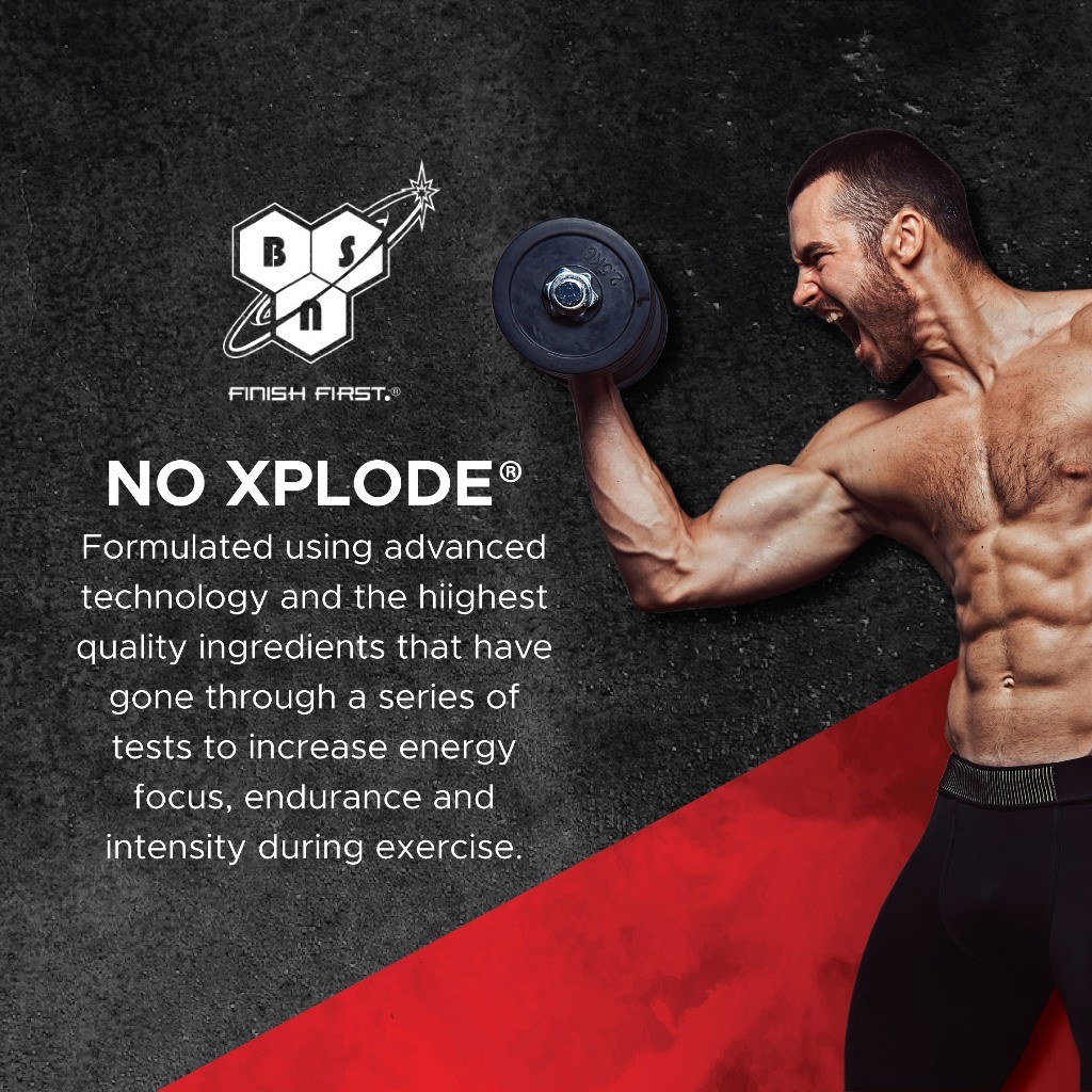 Glanbia Performance Nutrition BSN No-Xplode Legendary Pre-Workout Watermelon