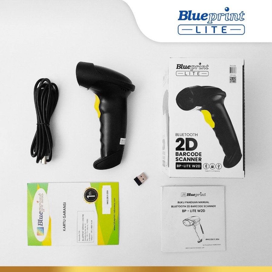 Berkah Prima Perkasa Blueprint 2D Barcode Scanner  BP-Lite W2D