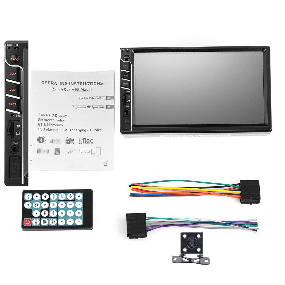  MOFOX Radio Mobil Double Din Universal 7 Inci 7033B
