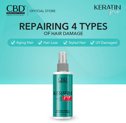 Victoria Care Indonesia CBD Professional  Keratin Pro Daily Hair Vitamin Spray 