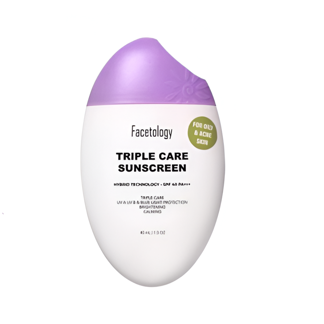 Facetology ｜ Triple Care Sunscreen SPF 40 PA+++