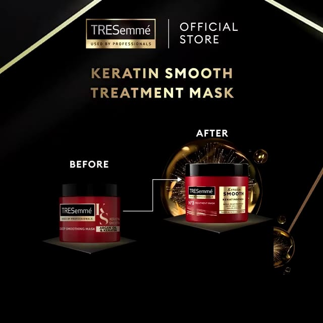 Unilever Indonesia TRESemmé Keratin Smooth N°3 Treatment Mask 