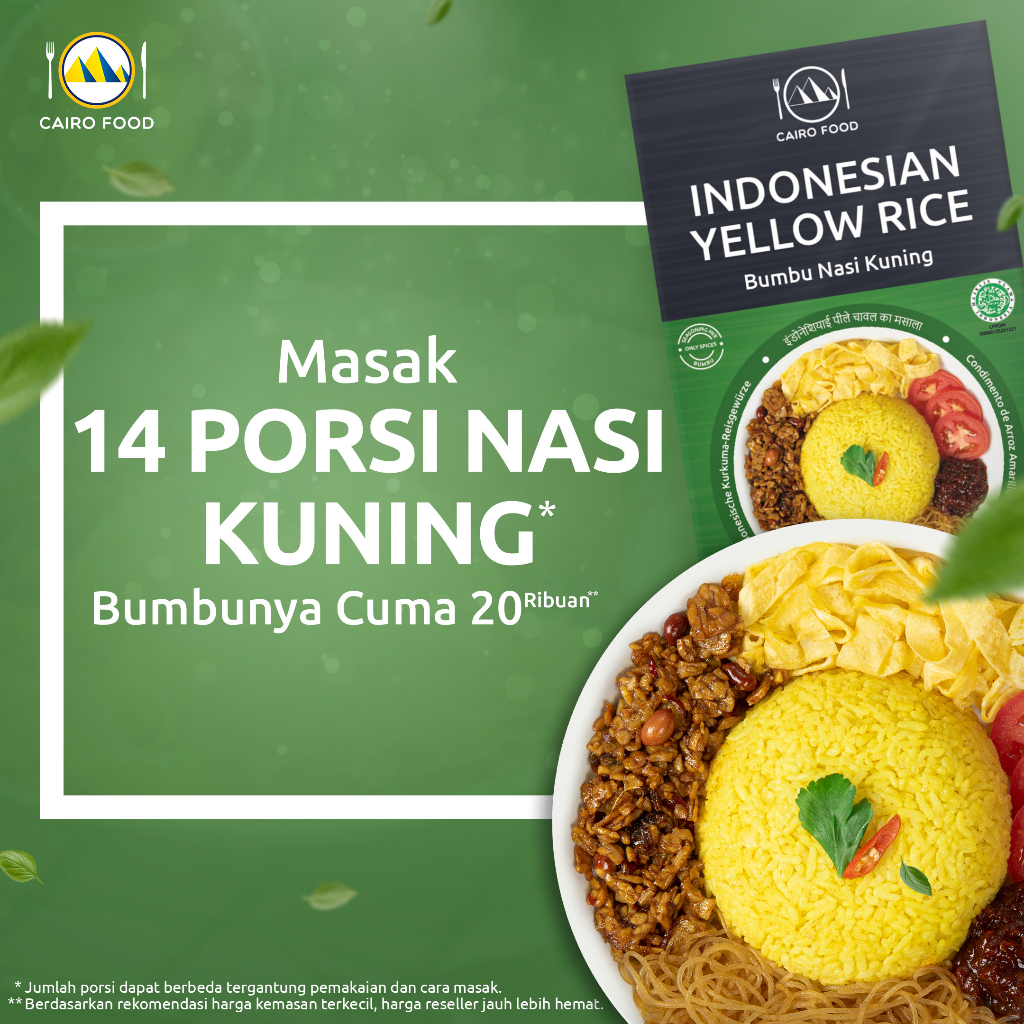 Cairo Food  Cairo Food Bumbu Nasi Kuning