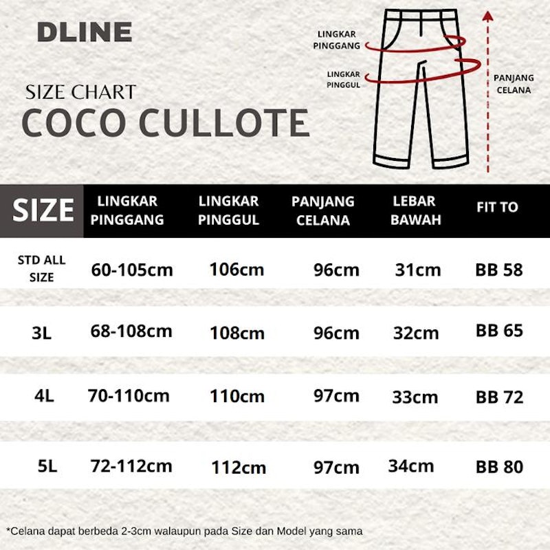 DLINE Culotte Pants 5