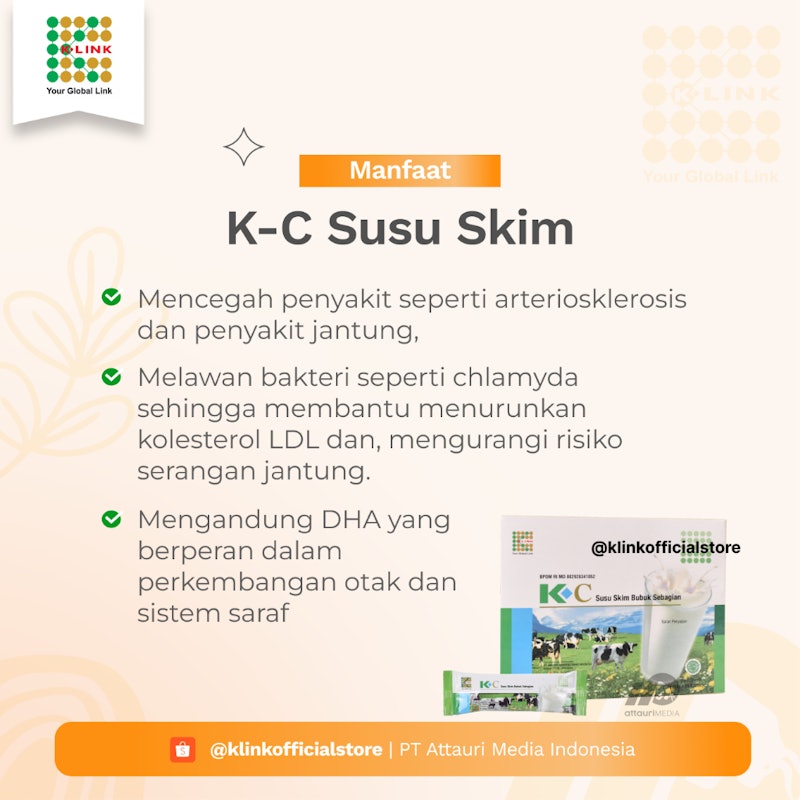 K-C Susu Skim Bubuk Sebagian 15 gram 4