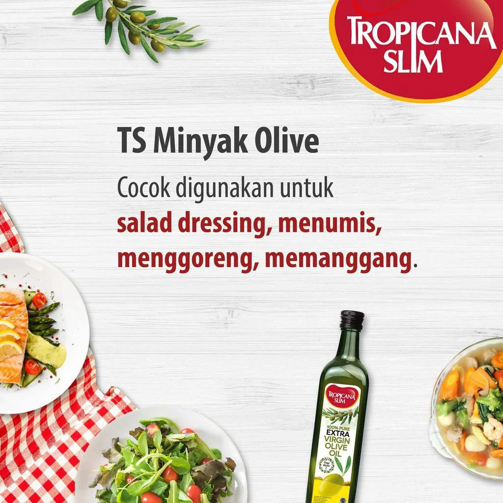 Nutrifood Tropicana Slim 100% Pure Extra Virgin Olive Oil