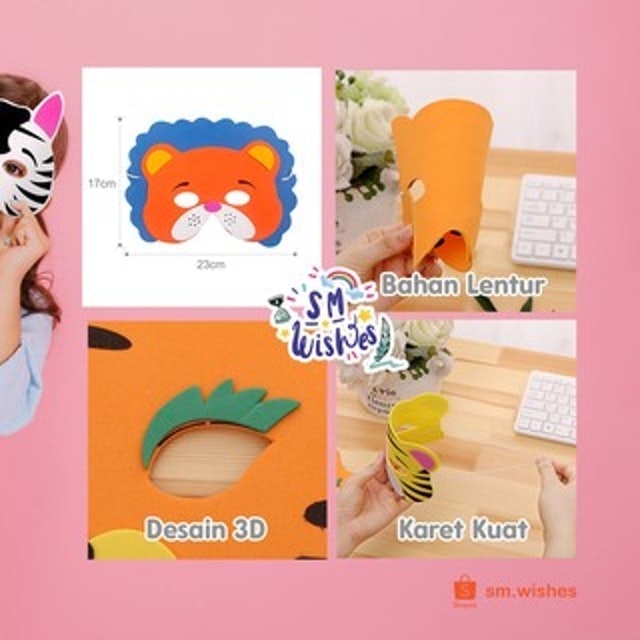 EVA Foam Animal Mask 3
