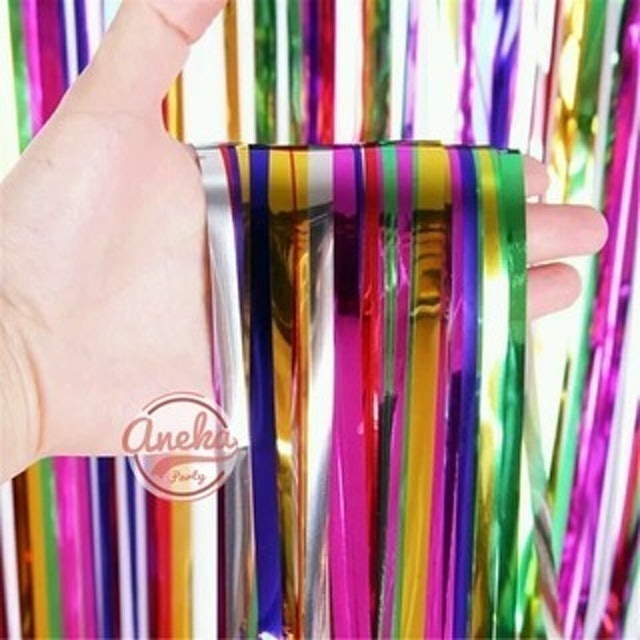 Colorful Foil Curtain 4