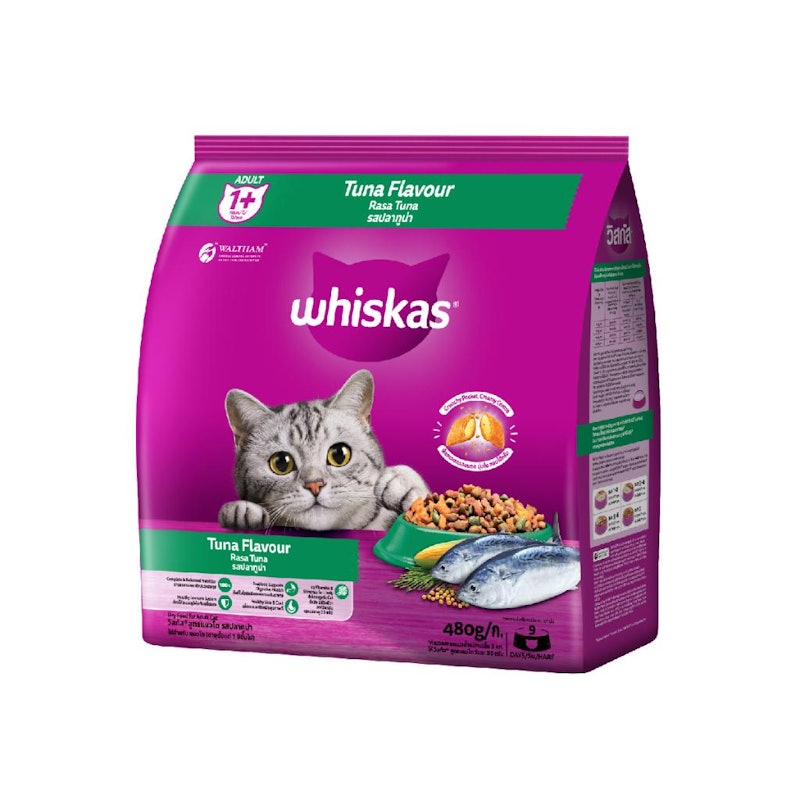 Whiskas Makanan Kering untuk Kucing Dewasa 480gr 1