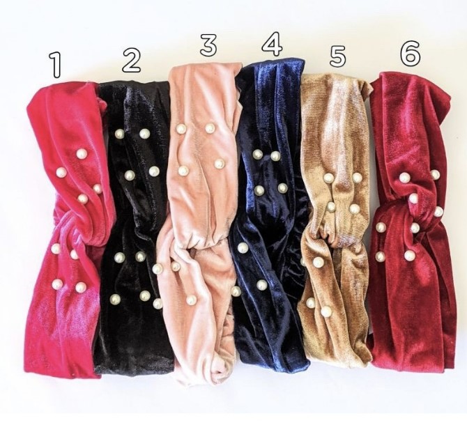 Bandana Silang Mutiara