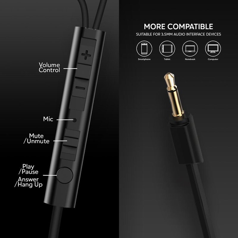 Uneed In Ear Gaming Earphone 4