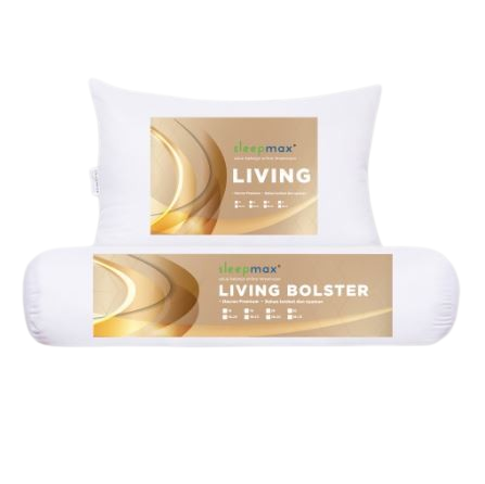 Sleepmax Living Pillow Bolster Sleep Package