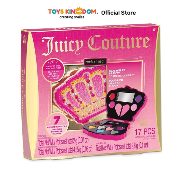 Make It Real Juicy Couture™ Bejeweled Beauty Cosmetic Compact  4475