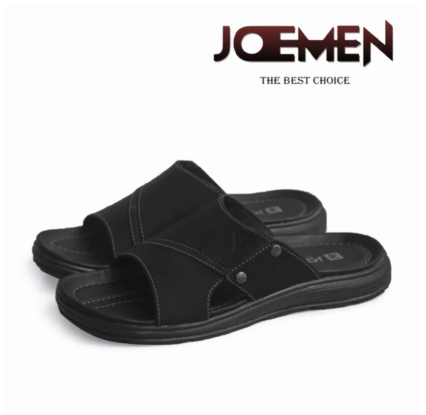  Joemen Sandal Pria Kulit S-19