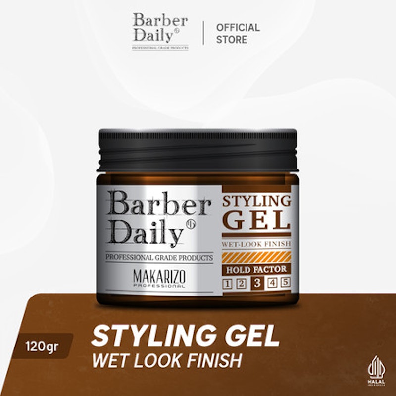 Barber Daily Styling Gel Wet-Look Finish 2