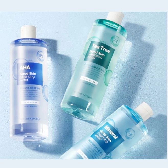 Nature Republic Nature Republic Good Skin Ampoule Cleansing Water AHA