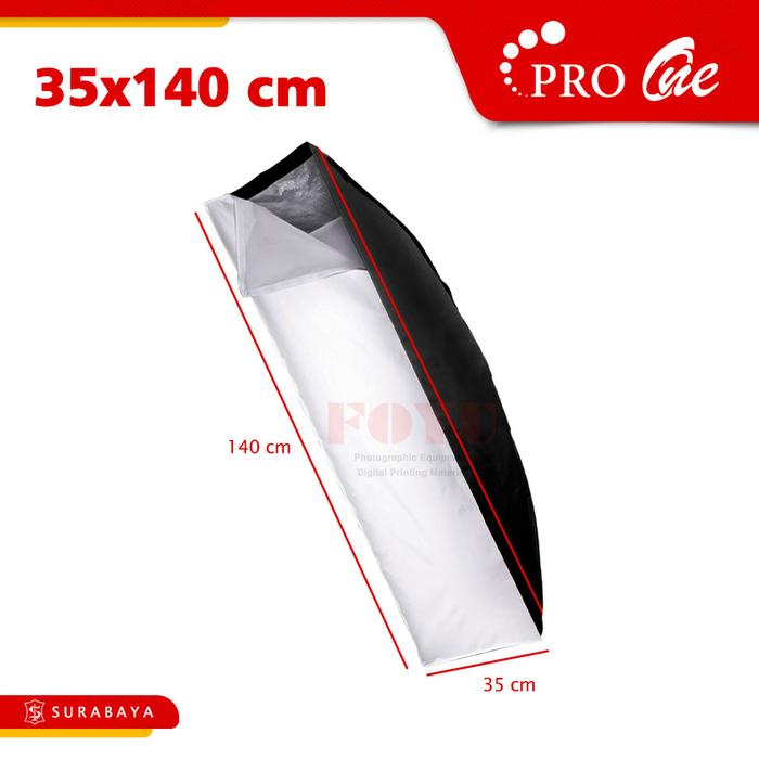 Pro One  Softbox Quick-Assemble Model Payung Strip Light 35 x 140 cm