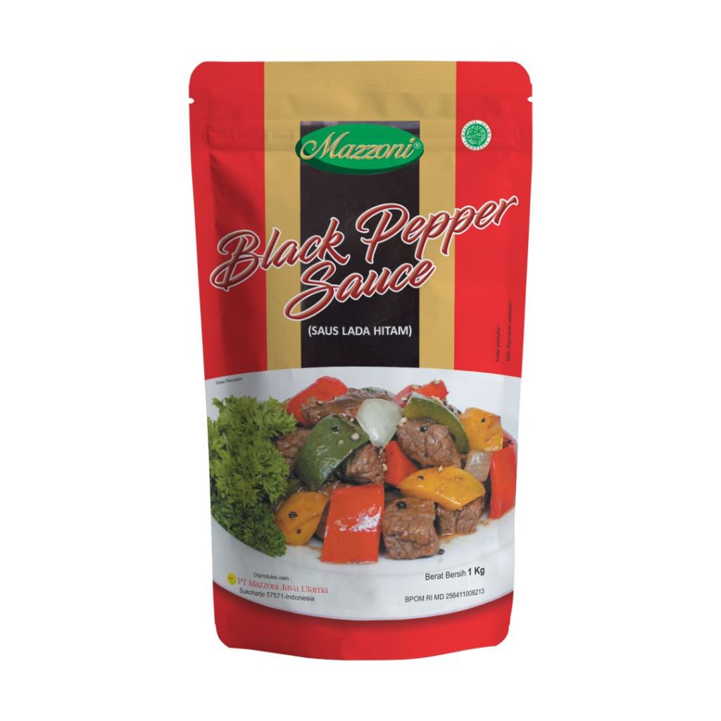 Mazzoni Java Utama Mazzoni Black Pepper Sauce