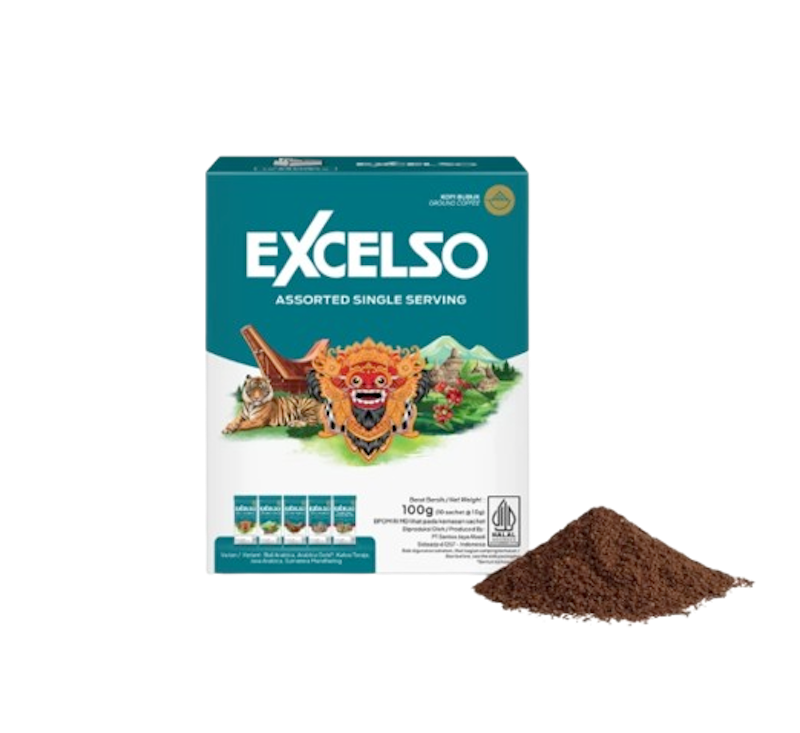 Excelso Assorted Single Serving (10 sachet x 10 gram) 1