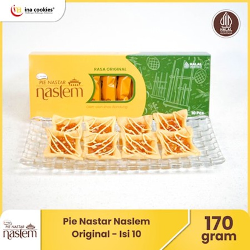 Ina Cookies Hampers Pie Nastar Naslem 3 Box isi 10 pcs 5