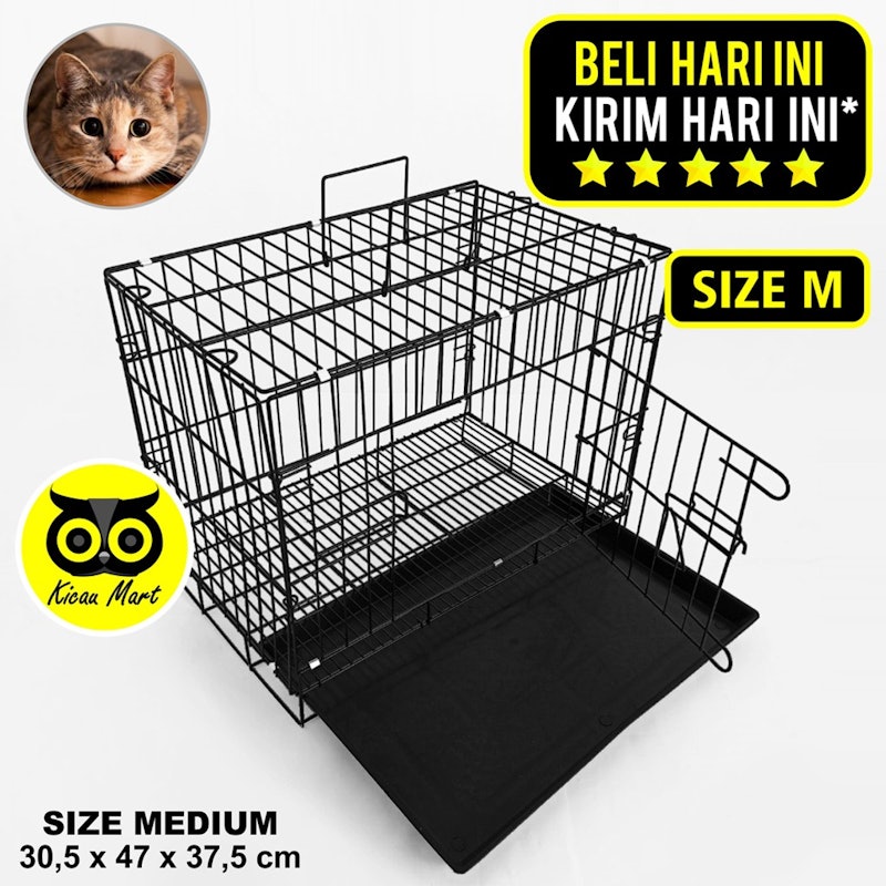 Kandang Medium 50 cm x 40 cm