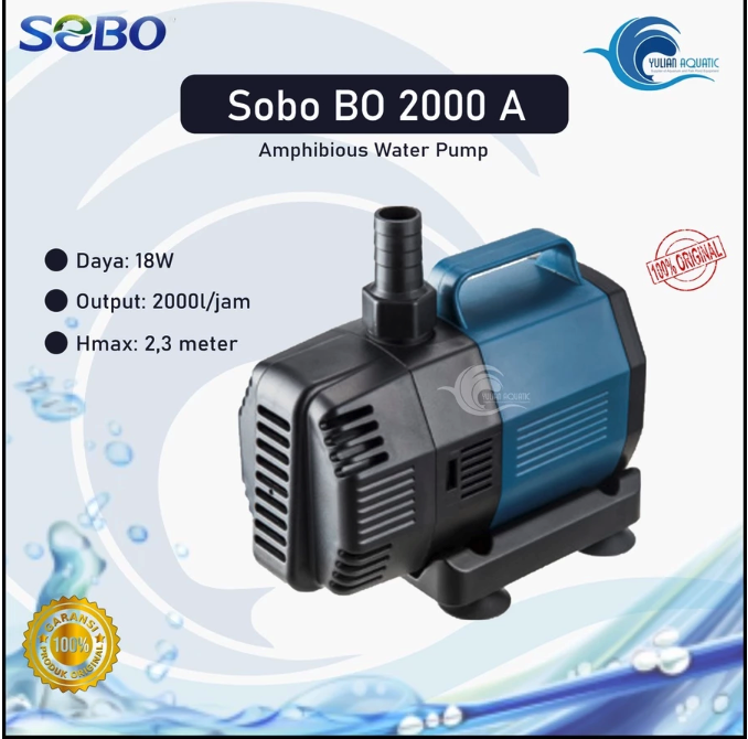 Sobo Amphibious Water Pump BO 2000 A