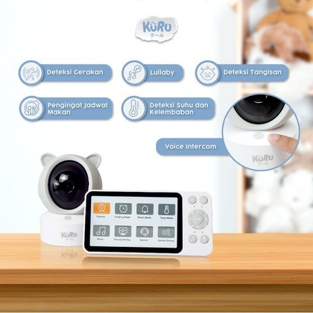 Kuarta Mitra Bersama KURU Baby Monitor  BMC8-Gen1