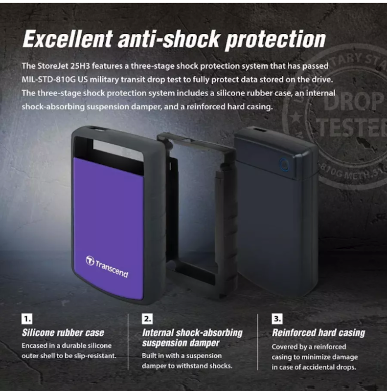 Transcend StoreJet 25H3 2TB 5