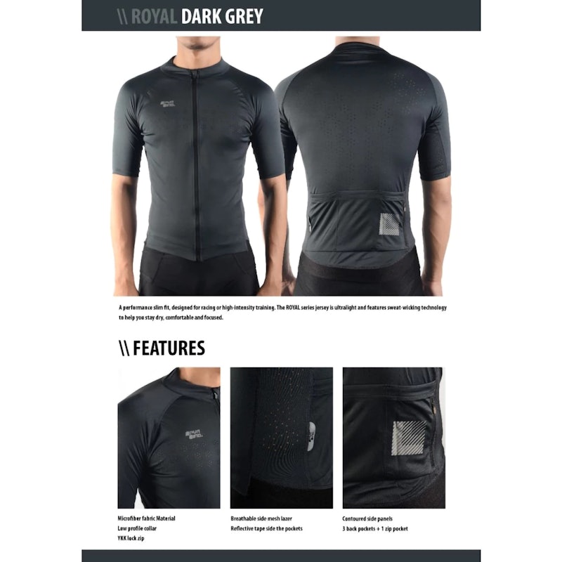 PVR IND Jersey Roadbike Royal Series