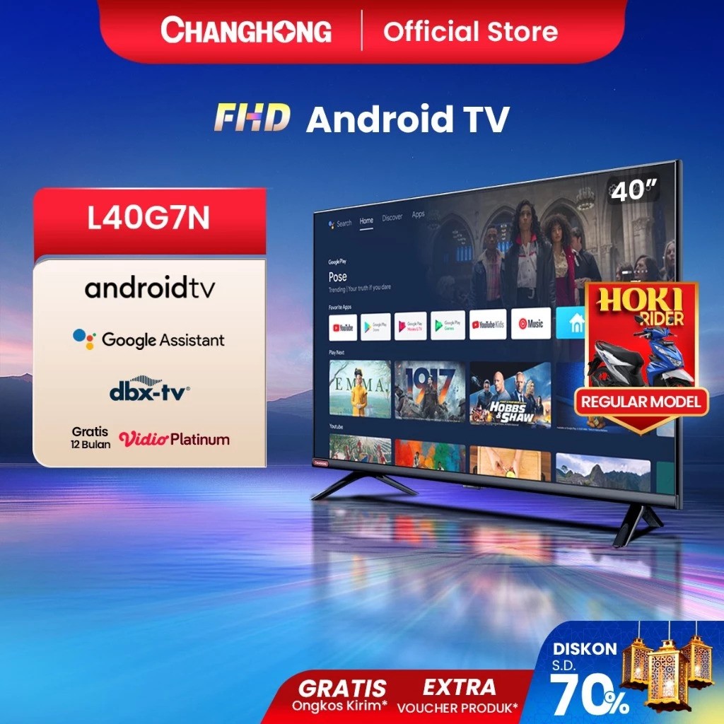 Changhong Changhong FHD Android TV L40G7N