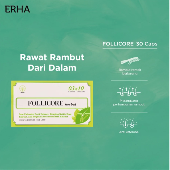ERHA Nutraceuticals  Follicore Herbal