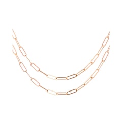 Kalung Polos Emas Cattena Kadar 10 Karat