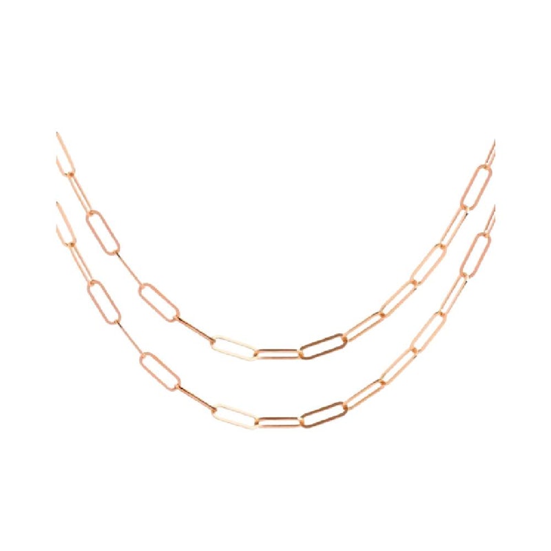Kalung Polos Emas Cattena Kadar 10 Karat 1