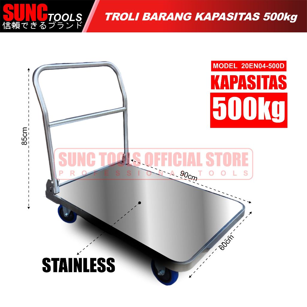 Sunc Tools Troli Angkut Barang 20EN04-500D