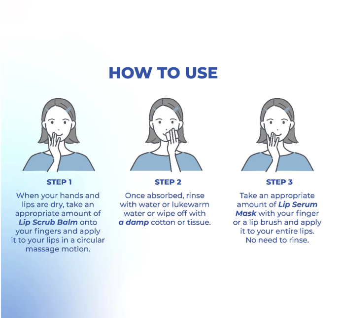 Mandom Indonesia Bifesta Lip Serum Mask 