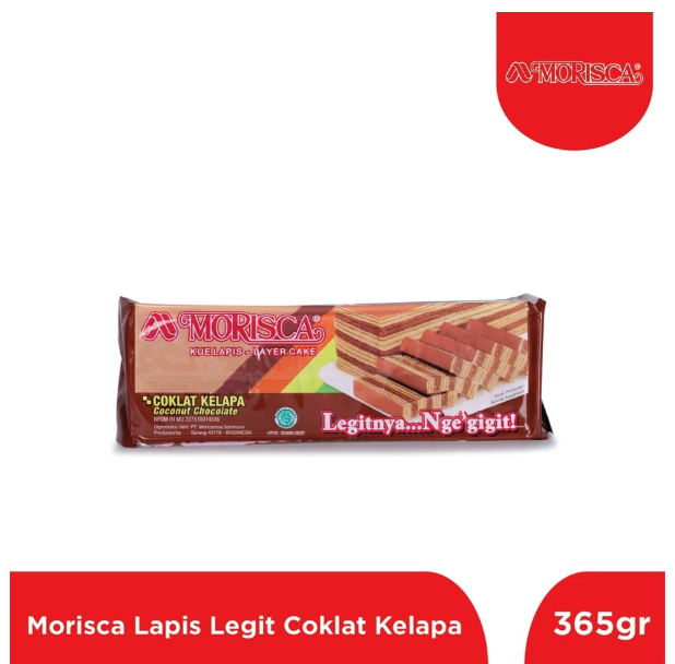 Marizarasa Sarimurni Morisca Lapis Choconut Chocolate