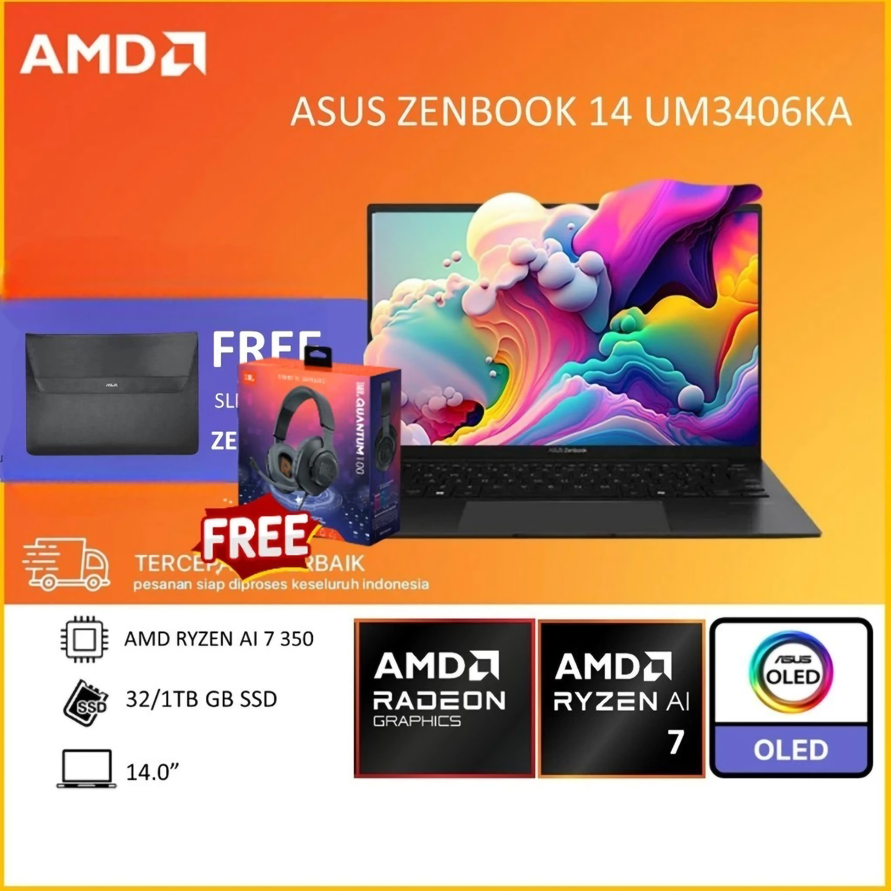 ASUSTeK Computer ASUS Zenbook 14 UM3406KA