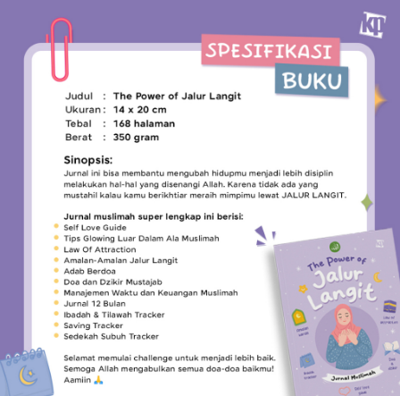 Kawan Pustaka The Power Of jalur langit - Jurnal Muslimah