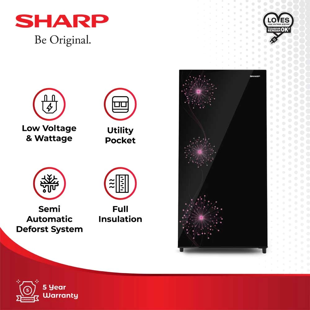 SHARP Electronics Incorporated SHARP Shine Dandelion Series SJ-X187MG-DP/DB