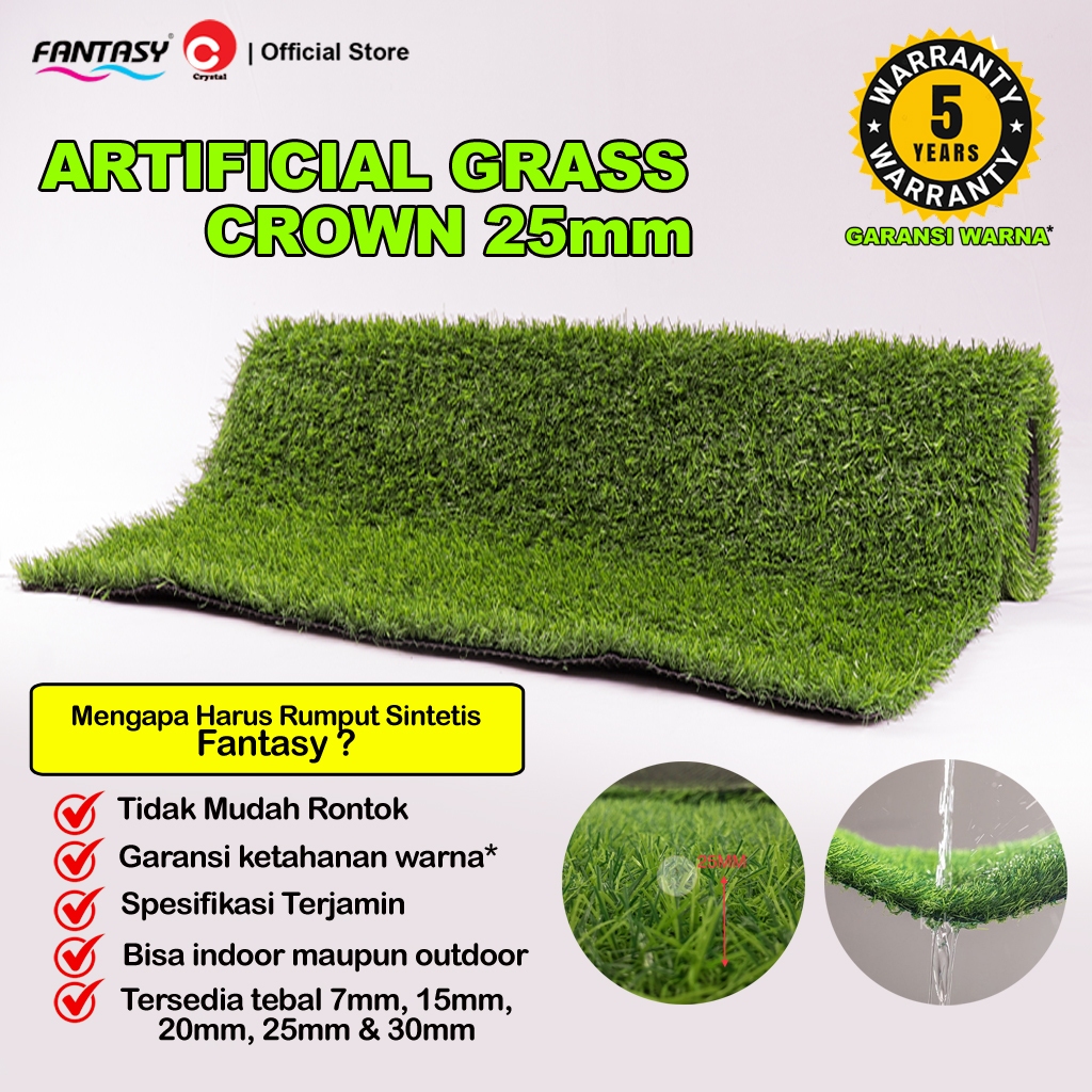  Fantasy Karpet Rumput Sintetis Premium Swiss