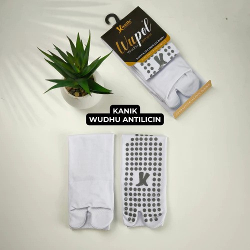 Kanik Wupol Antislip Kaos Kaki Wudhu Jempol